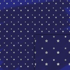 silver stars pattern