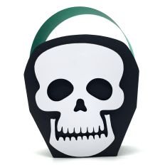 skull basket box