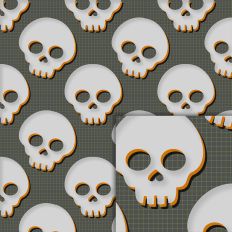 skull pattern