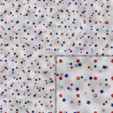 stars usa foil style pattern