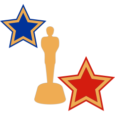statue and stars