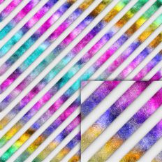 stripes colors foil style pattern