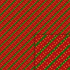 stripes foil dots pattern