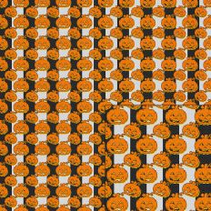stripes pumpkins pattern