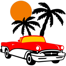 summer vintage car