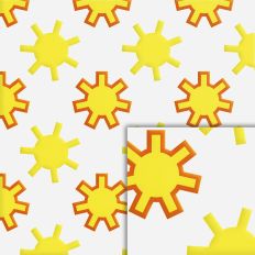 sun pattern