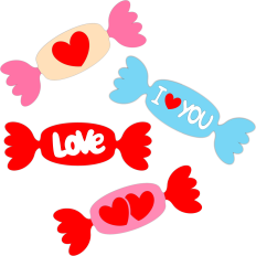 sweet candy set