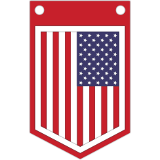 usa flag banner