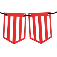 usa flag stripes banner