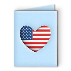 usa heart card