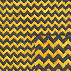 yellow chrvron foil style pattern
