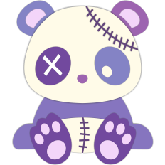 zombie panda bear