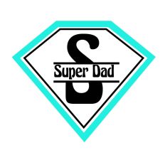 FATHERS DAY | SUPER DAD SVG 