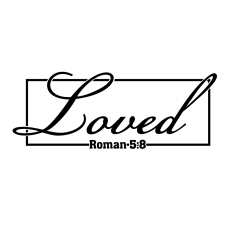 LOVED SVG | ROMAN 5:8 SVG