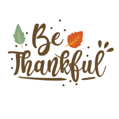 BE THANKFUL SVG | THANKSGIVING SVG