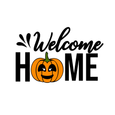 WELCOME HOME HALLOWEEN | HALLOWEEN SVG
