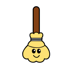 CUTE BROOM SVG | HALLOWEEN SVG