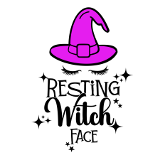 RESTING WITHC FACE SVG | HALLOWEEN SVG