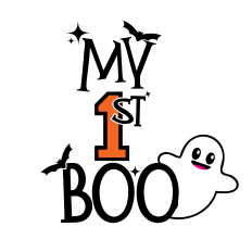 MY 1ST BOO SVG | HALLOWEEN SVG