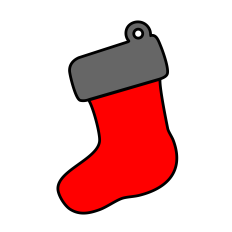 XMAS STOCKING | CHRISTMAS SVG