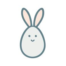 EASTER BUNNY | RABBIT SVG