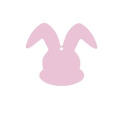 EASTER BUNNY | EASTER GIFT TAG | BUNNY SVG