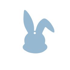 EASTER BUNNY | EASTER GIFT TAG | BUNNY SVG