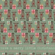 merry little Christmas printable background