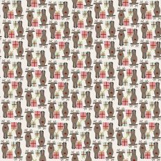 Rudolph all lined up printable background repeat