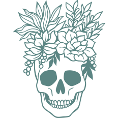 Skull Planter