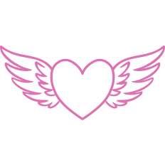 heart with wings