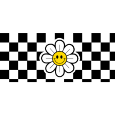 Retro flower