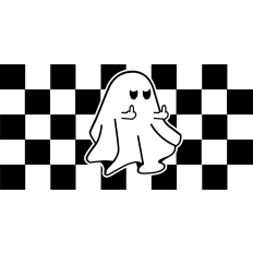 Retro Ghost | Ghost SVG