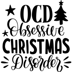 OCD | Christmas SVG