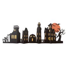Halloween Haunted House Foldable Scene