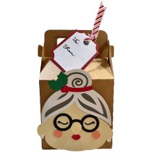 Mrs. Claus Gable Gift Box