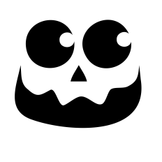 HALLOWEEN FACE | HALLOWEEN SVG