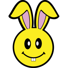 Happy face bunny