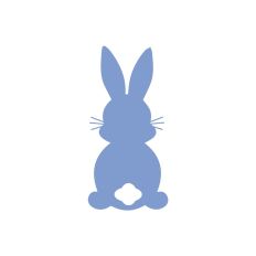 Easter bunny with whiskers 