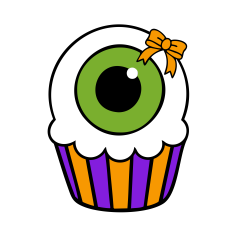 EYEBALL HALLOWEEN SVG | GIRL EYEBALL SVG