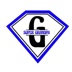 SUPER GRANDPA | FATHERS DAY SVG