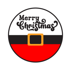 CHRISTMAS SVG | SANTABALL