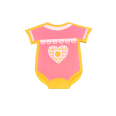 Baby Bodysuit Gift Card Holder