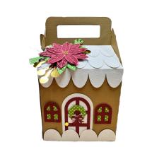 Gingerbread house gable box