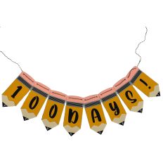 100 Days of School Pencil Banner