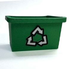 3D Miniature Recycle Bin