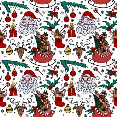 Christmas festive pattern