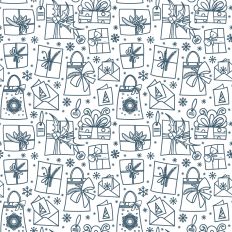 Christmas presents pattern