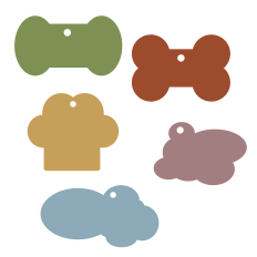 Gift tags svg cutting file