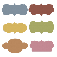 Gift tags svg cutting file